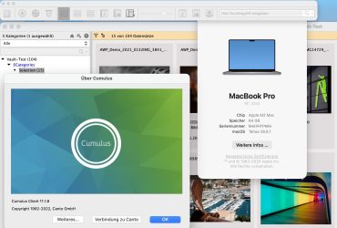 Canto Cumulus auf aktuellen macOS Versionen